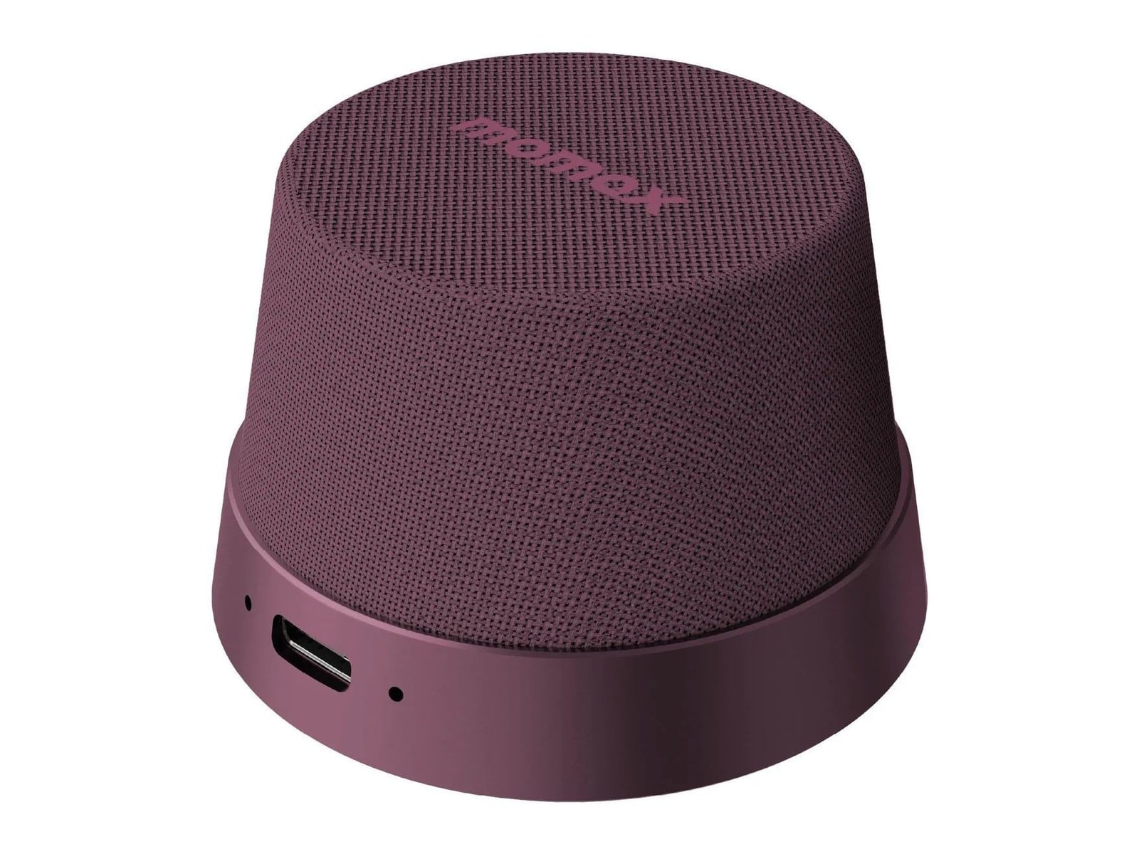 MOMAX - 1-Vibe Go Magnetic Portable True Portable Speakers - Dusky Cherry