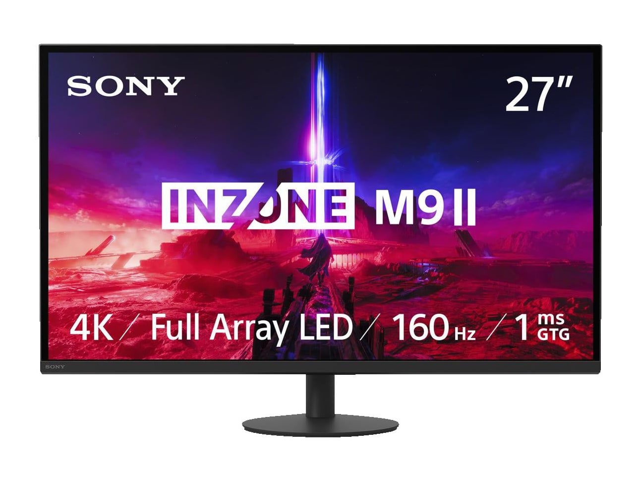 Sony - 26.9 inch INZONE M9 II 3840 x 2160 160Hz 4K/5K Monitors - Black (EU)
