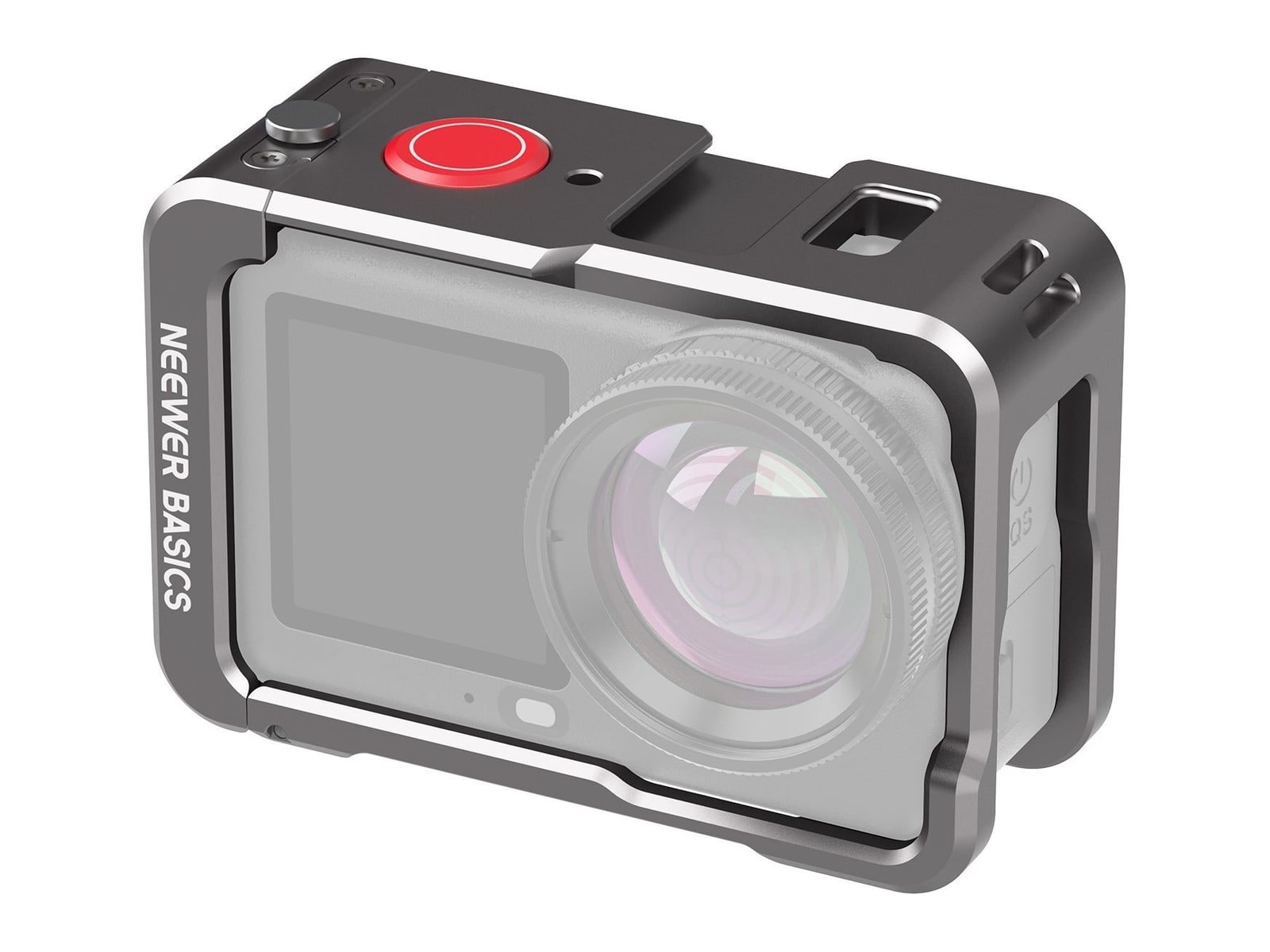 Neewer - BASICS AC061 Camera Cage Compatible with DJI Osmo Action 6 Camera Accessories
