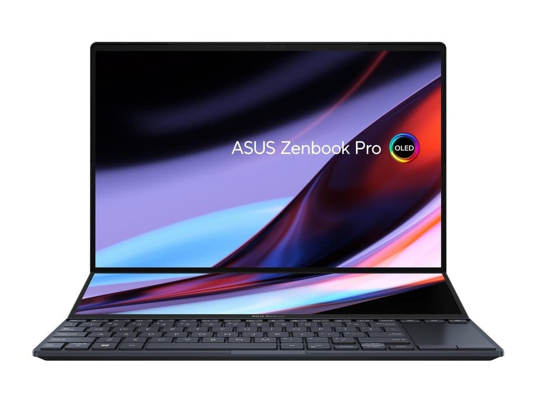 ASUS - Zenbook Pro 14 Duo OLED UX8402VV-P1021W 14.5" - Intel Core i9-13900H chip - 32GB Memory - 2TB SSD