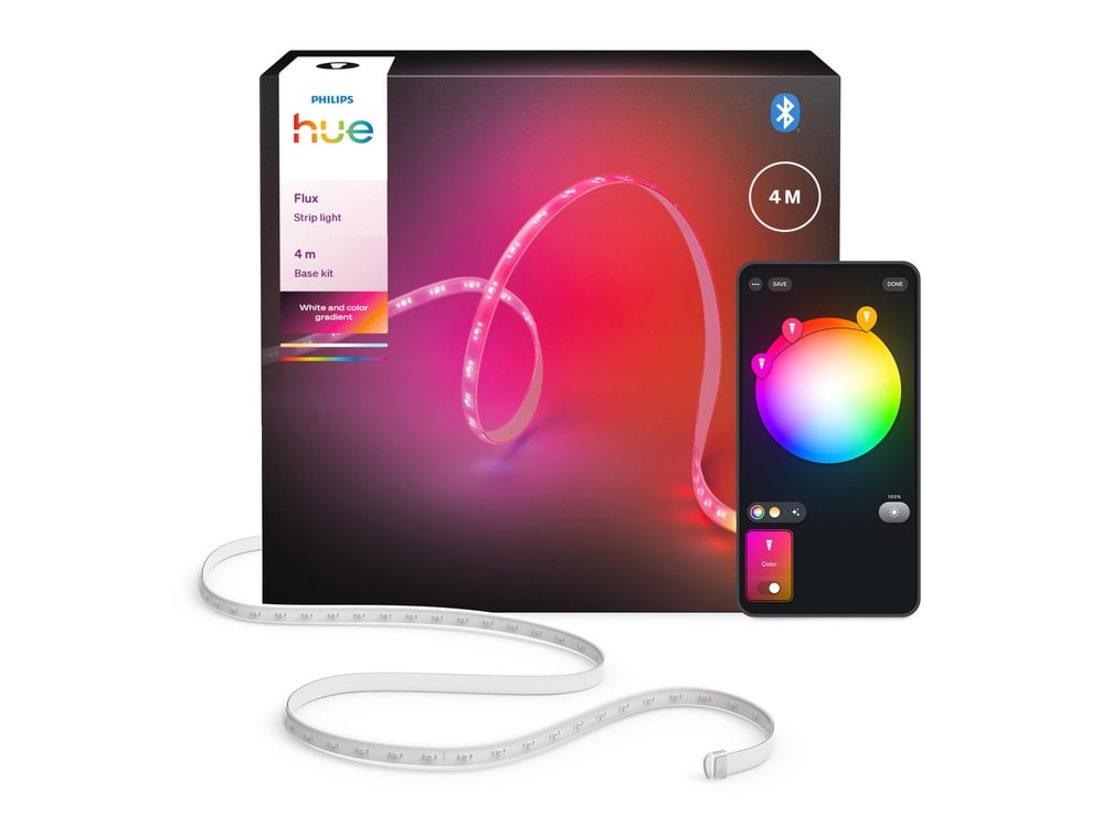 Philips - Hue Flux Gradient Lightstrip 4m Smart Lighting (EU)