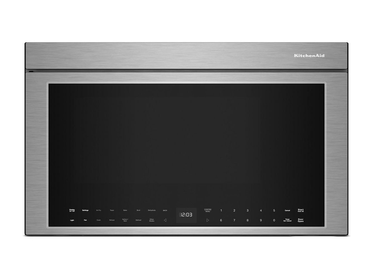 KitchenAid - Over-The-Range Microwave Oven With Infrared Sensor in PrintShield Stainless Steel Microwaves