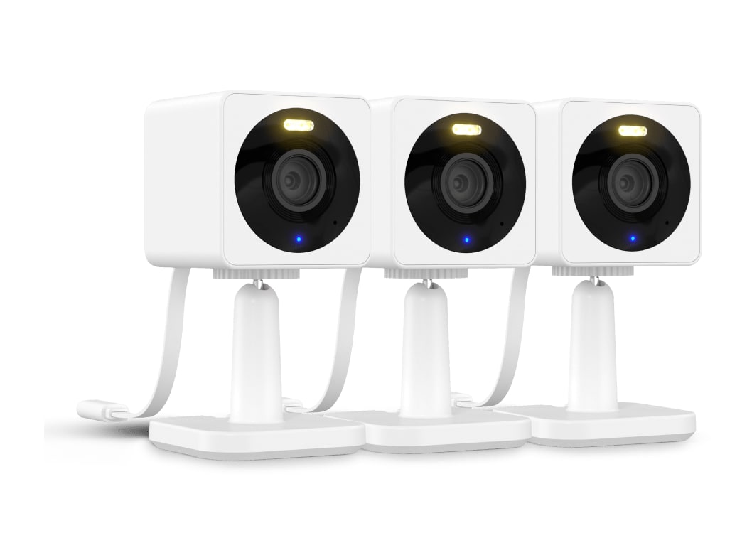 Wyze - Cam OG White 3-Pack Security Cameras