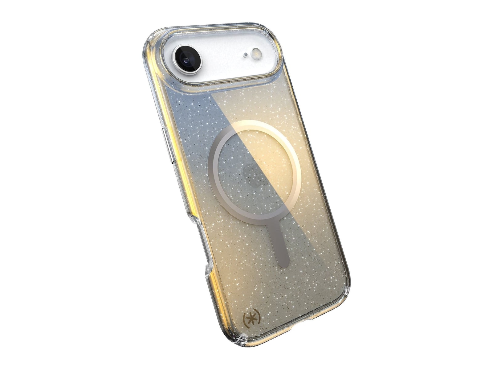Speck - Presidio Lux Glitter MagSafe - iPhone Air - Clear/Hyper Mirror Glitter