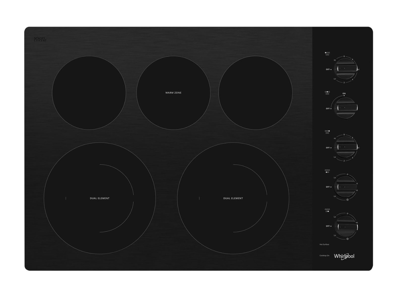 Whirlpool - WCE77US0HB Cooktops