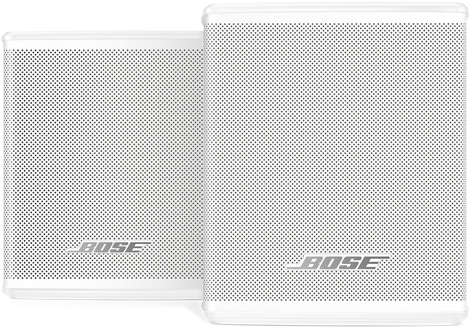 Bose - Surround Speakers (Pair) Wireless Speakers - Arctic White