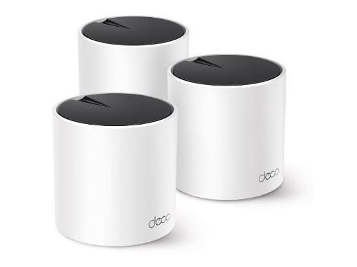 TP-Link - Deco X55 Pro 3-Pack Dual-Band Wi-Fi 6 (802.11ax) Mesh Wi-Fi Systems
