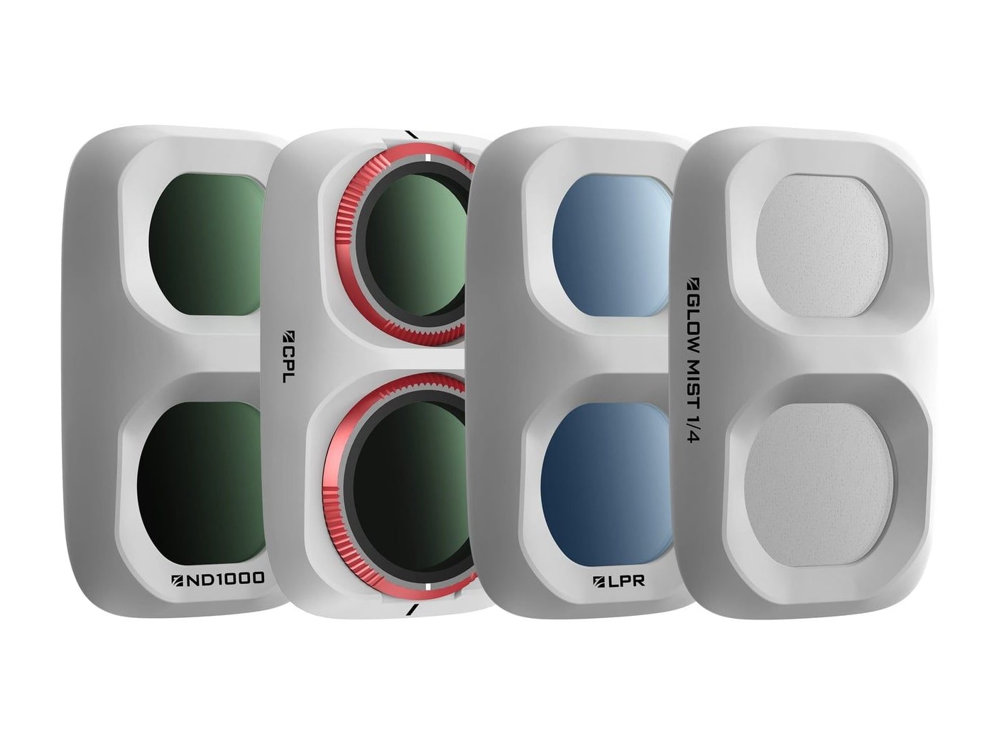 Freewell - DJI Osmo Pocket 4P / Xtra Muse 2 Pro Everyday Kit 4 Pack White Camera Accessories - White