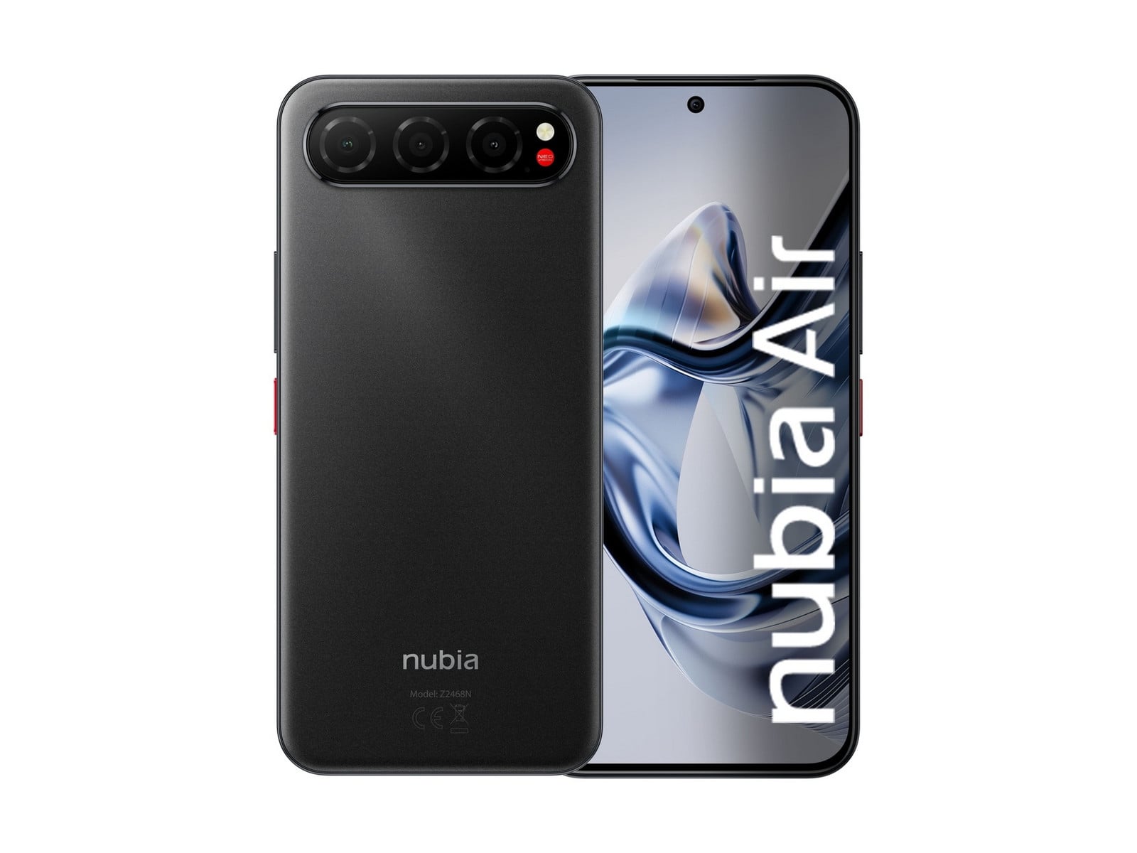 Nubia - Air 5G 256GB - Stream Black