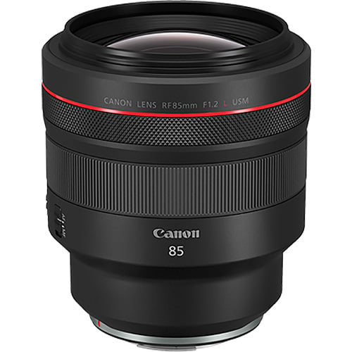 Canon - RF 85mm F1.2 L USM Camera Lenses - Black