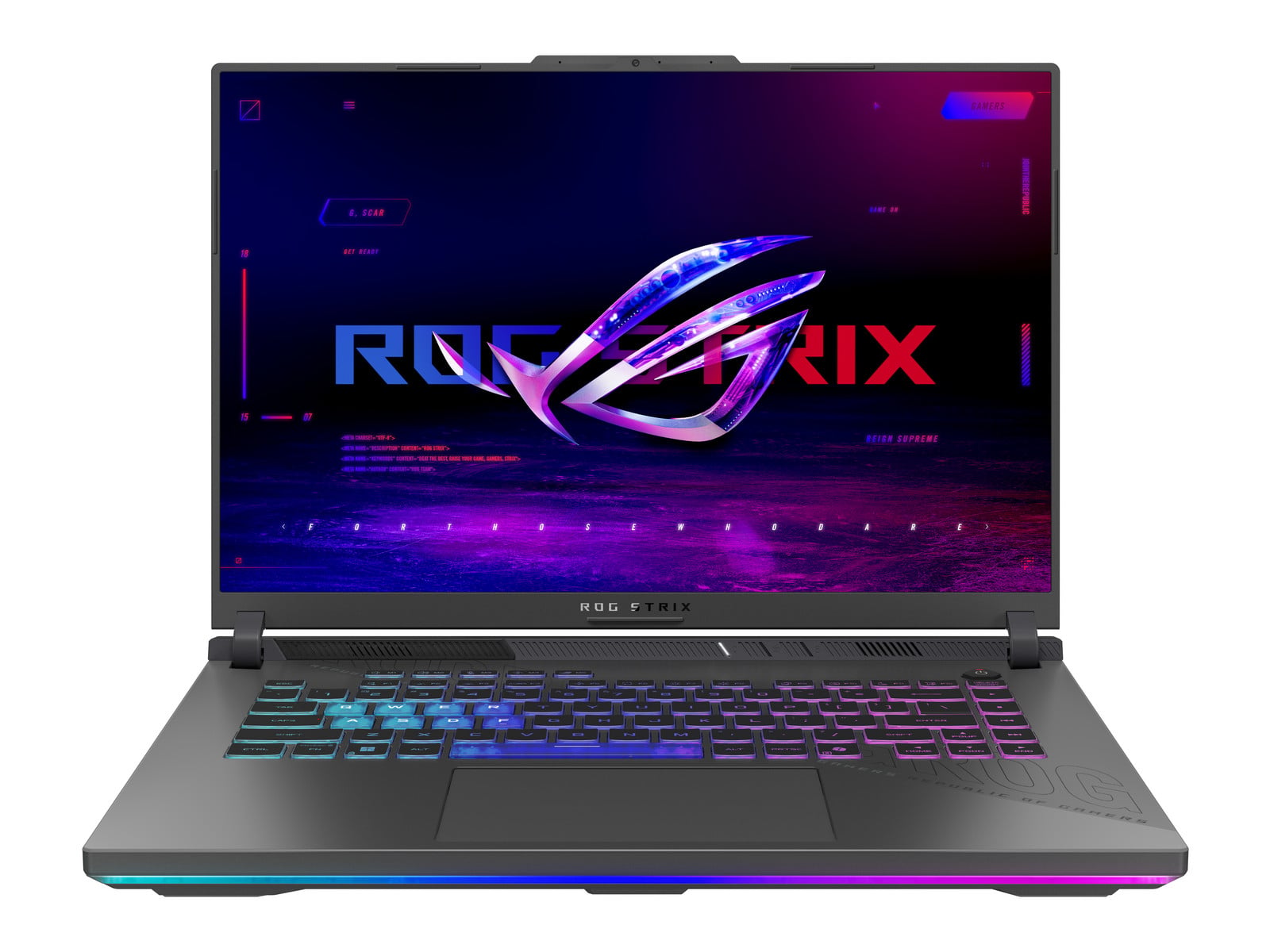 ASUS - ROG Strix G16 G614FP-S5062W 16" - AMD Ryzen 9 9955HX chip - 32GB Memory - 1TB SSD