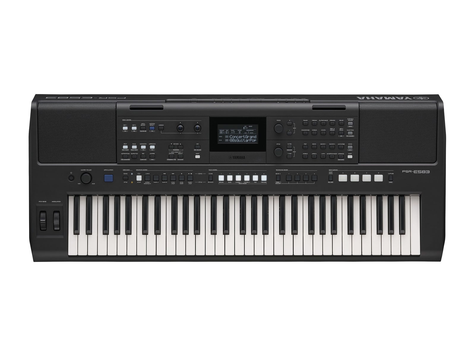 Yamaha - PSR-E583 61-Note Portable Keyboard Digital Pianos