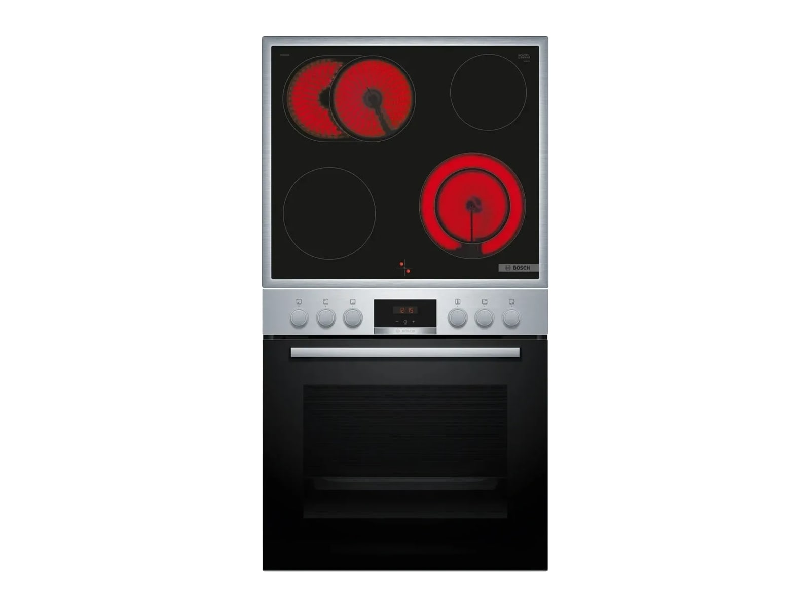 Bosch - HND411LS67 Built-in Cooker and Ceramic Hob Set Ovens & Ranges