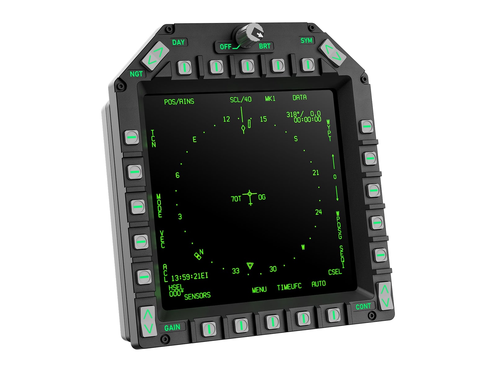 MOZA - AMPCD Display Panel