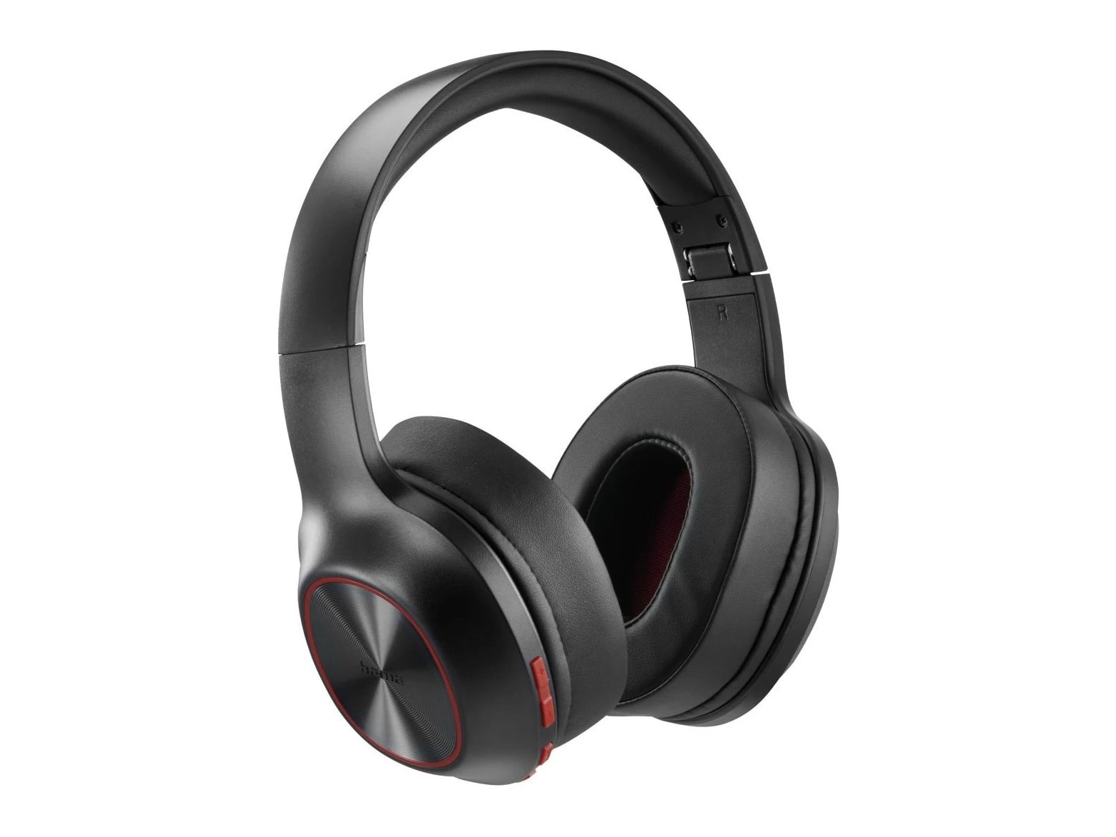 Hama - Spirit Calypso III Wireless Over-Ear Headphones - Black, Red