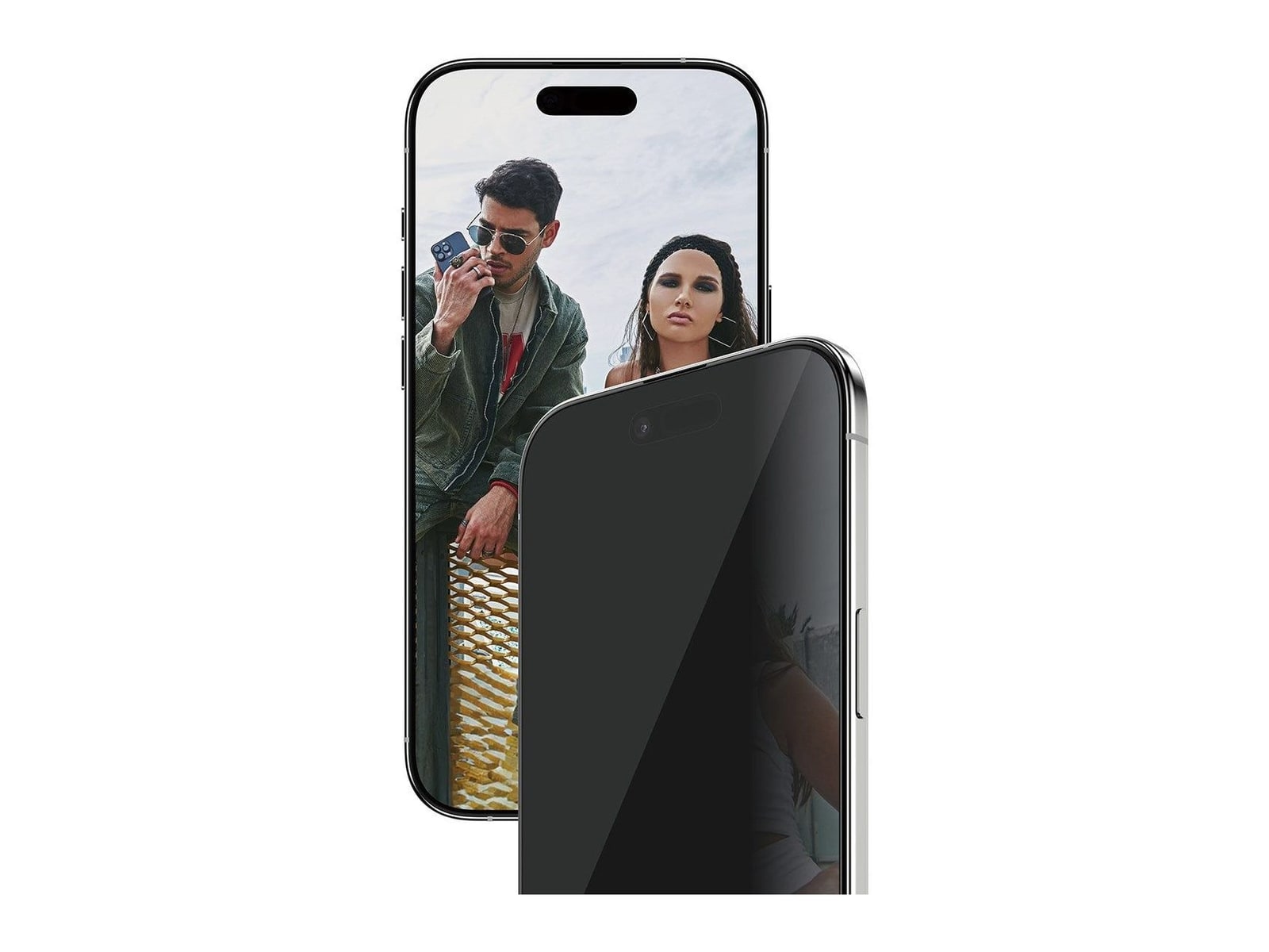 PanzerGlass - SAFE. 2-Way Privacy Screen Protector iPhone Air Ultra-Wide Fit w. EasyAligner