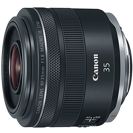 Canon - RF35mm F1.8 Macro IS STM Camera Lenses - Black
