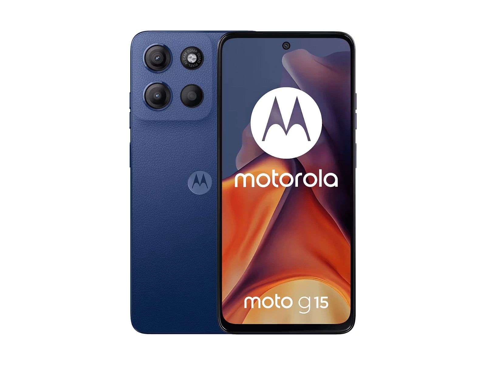 Motorola - Moto G15 128GB - Blue