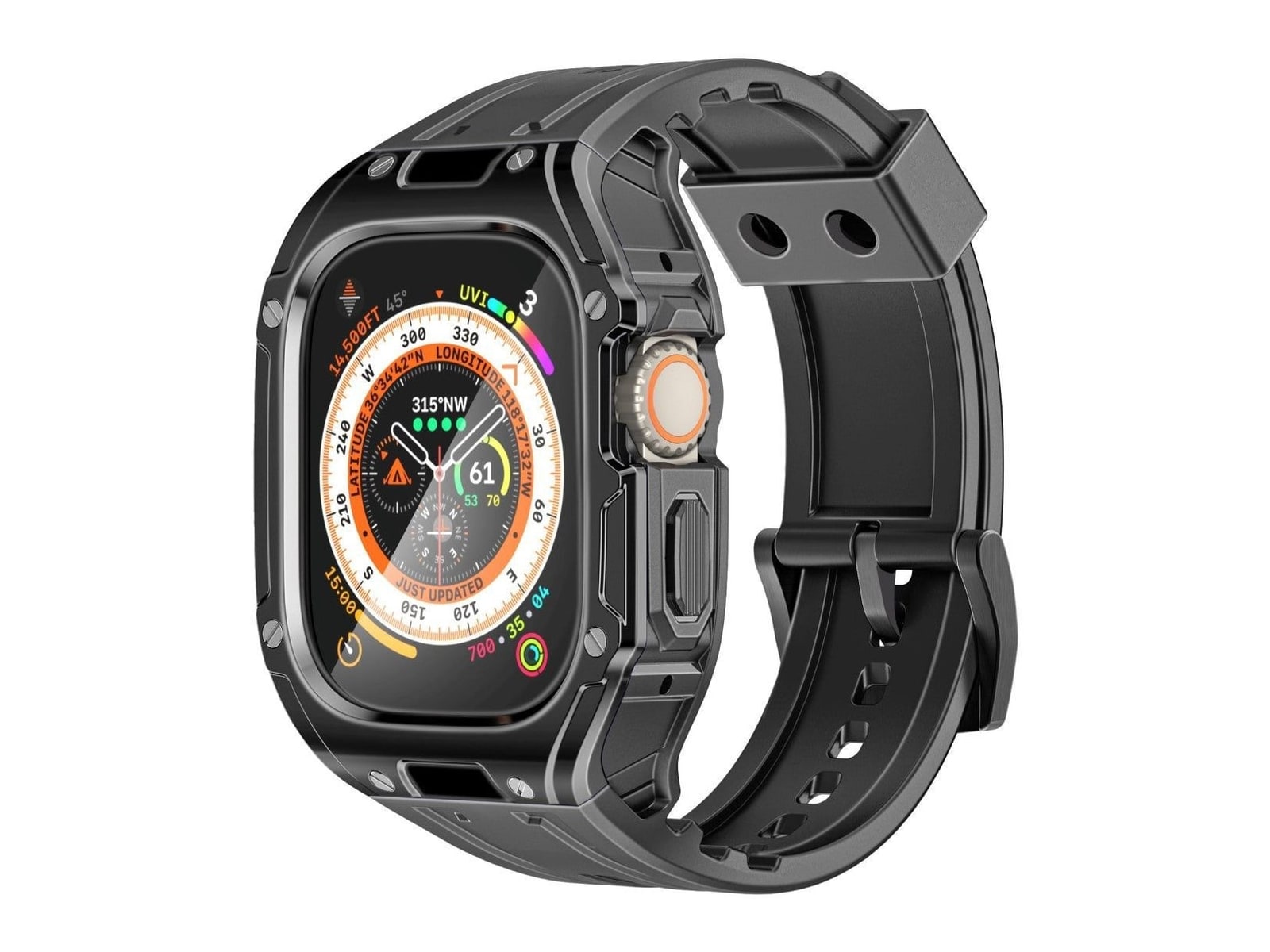 Promate - CaseBand Watch Bands - Black