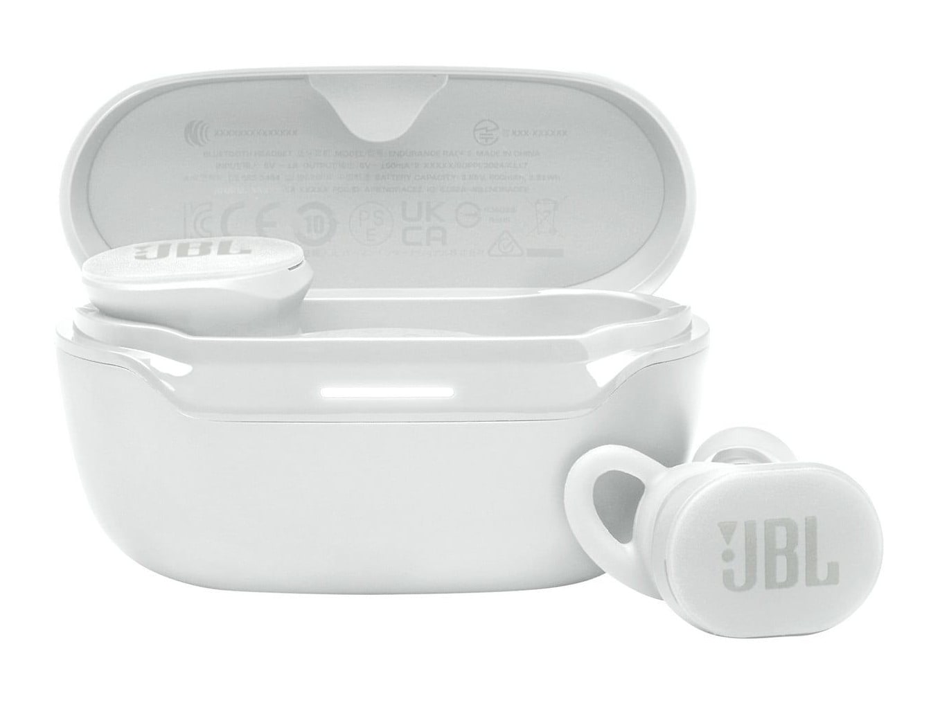 JBL - Endurance Race 2 True Wireless Earbuds - White