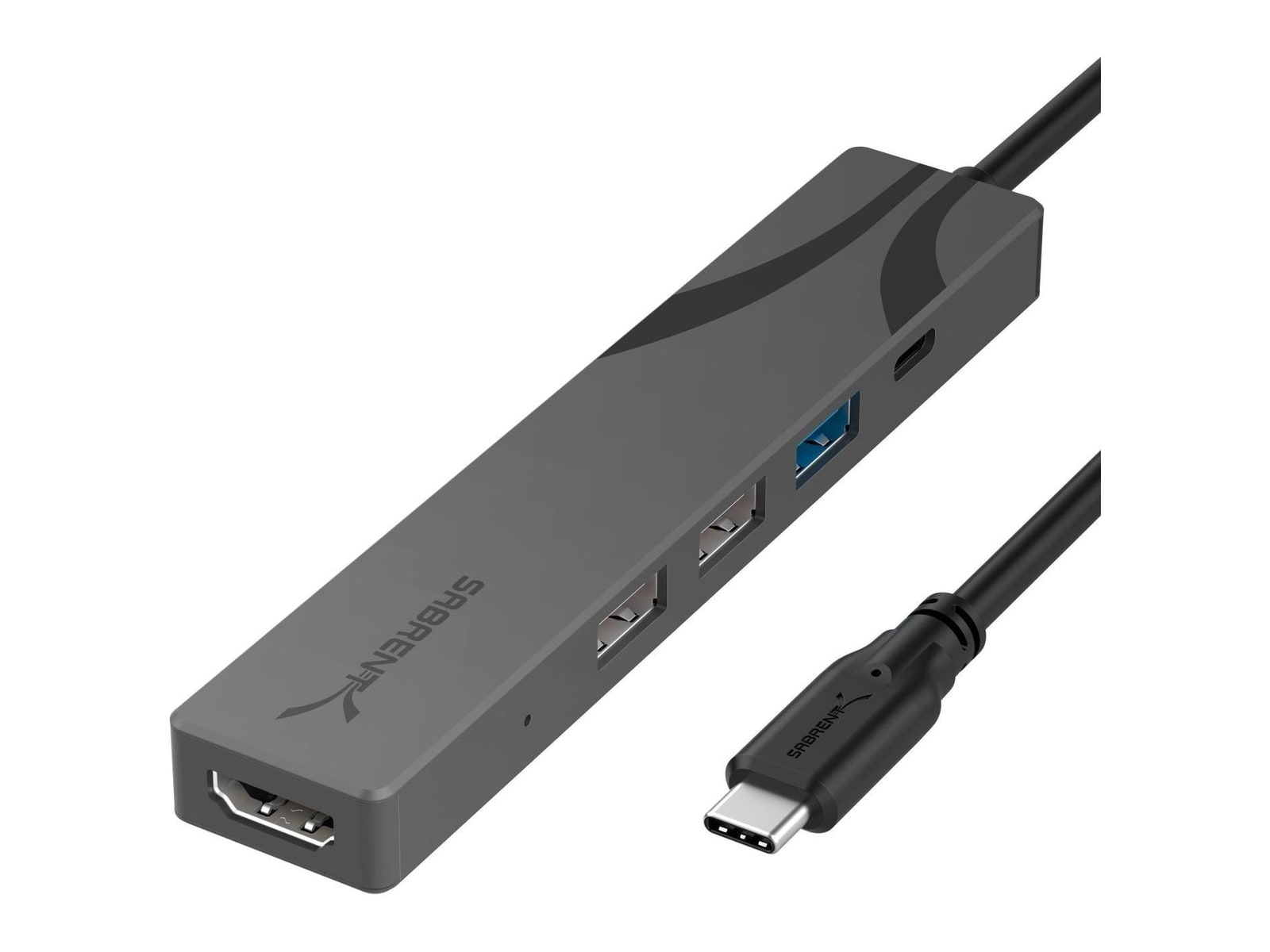 Sabrent - Multi-Port USB-C Hub USB-C USB Hubs