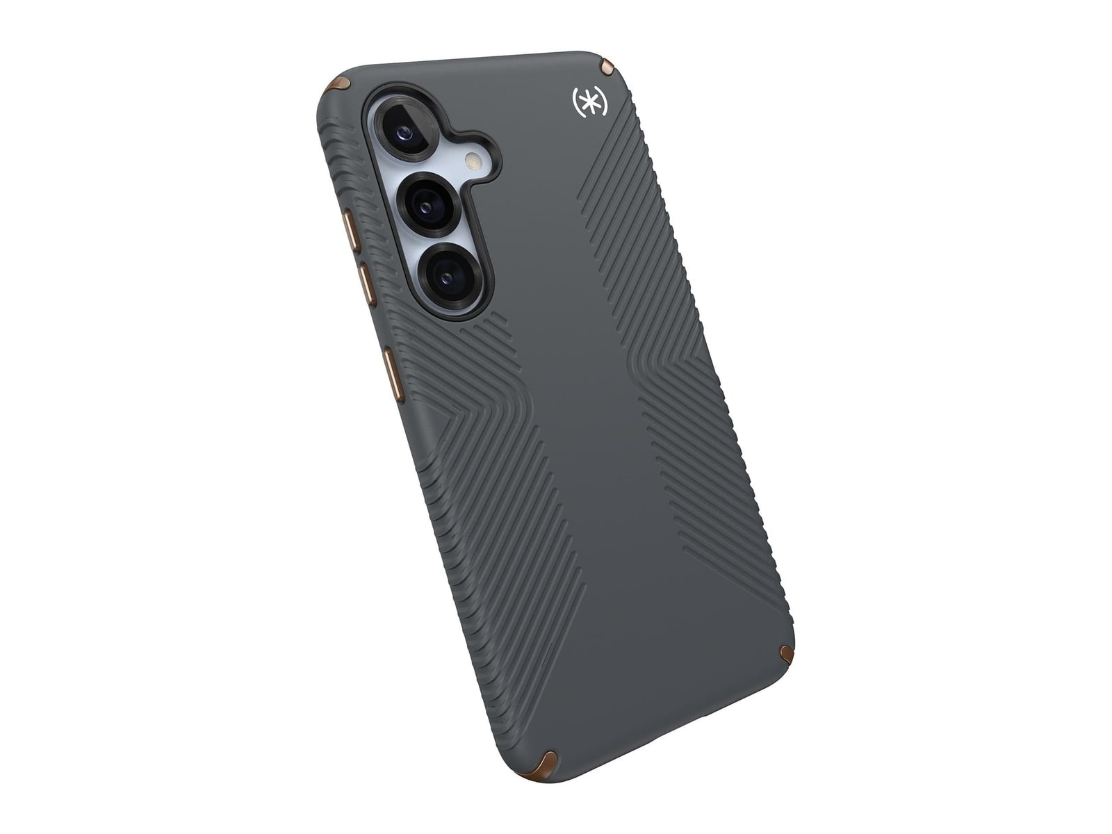 Speck - Presidio2 Grip Magnet - Galaxy S25 - Charcoal Grey/Cool Bronze