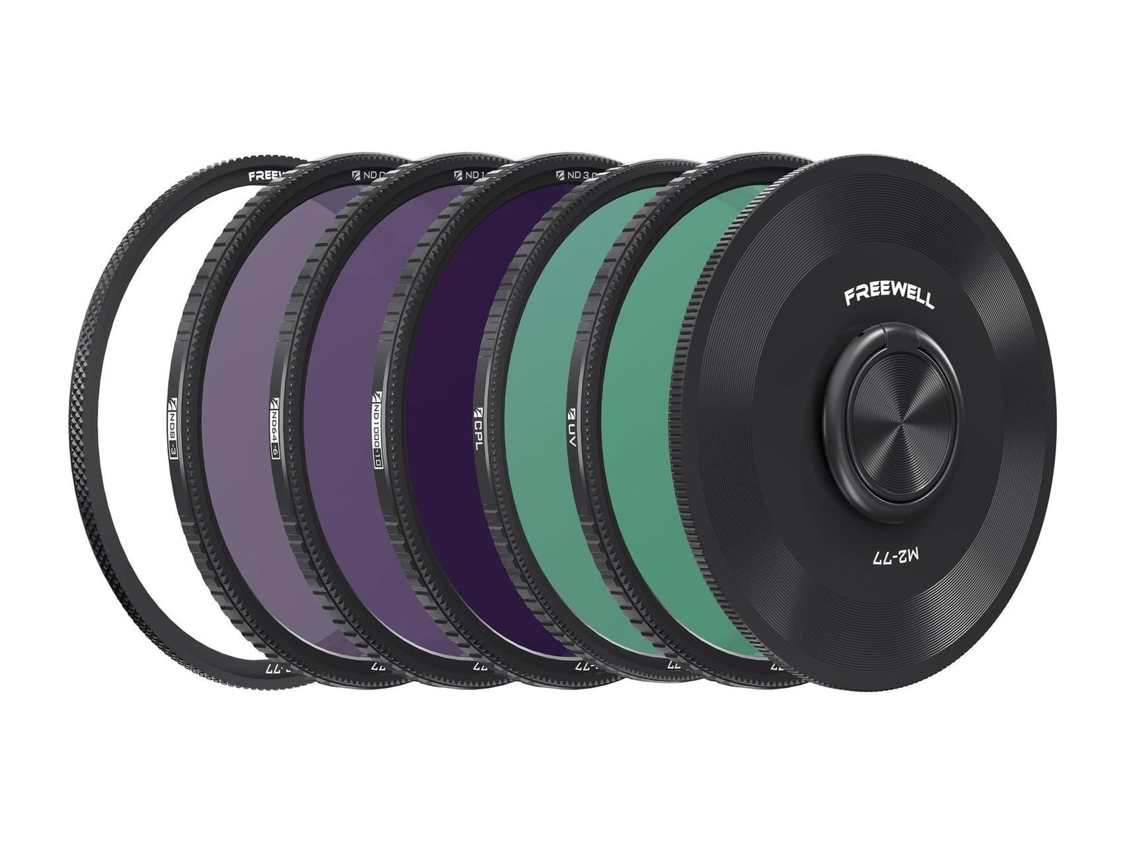 Freewell - M2 Magnetic Quick Swap Filter 5 Pack 77mm Camera Accessories