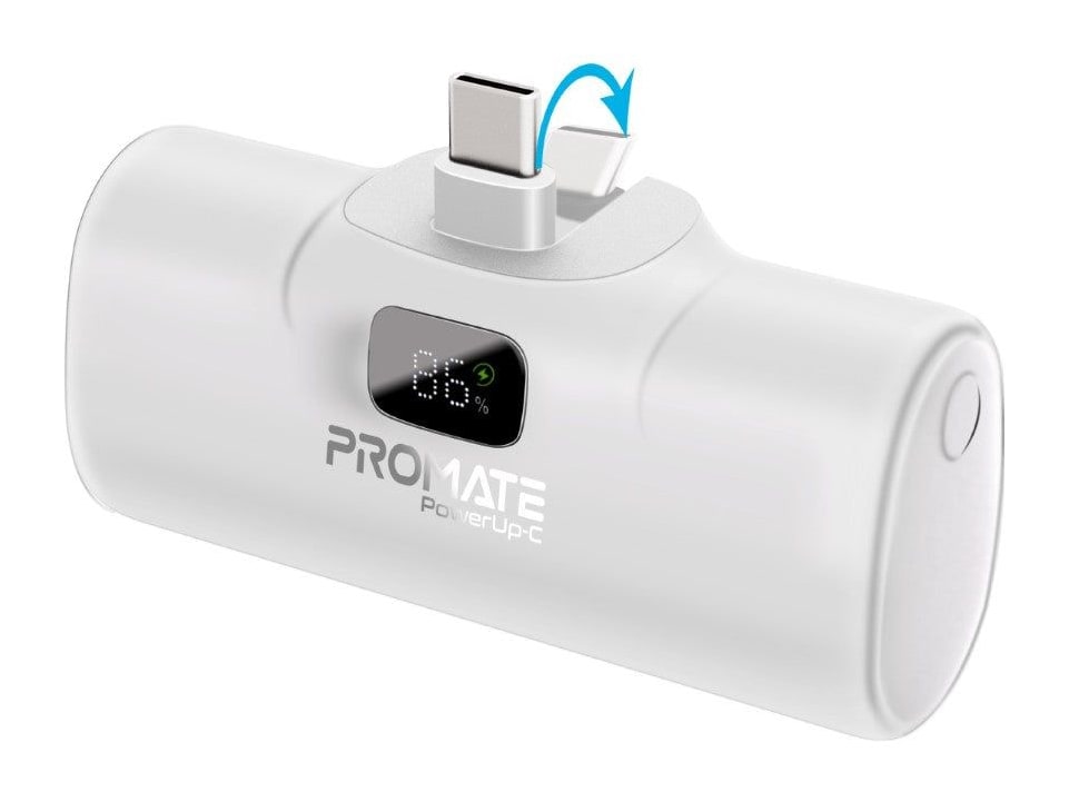 Promate - PowerUp-C Power Banks - White