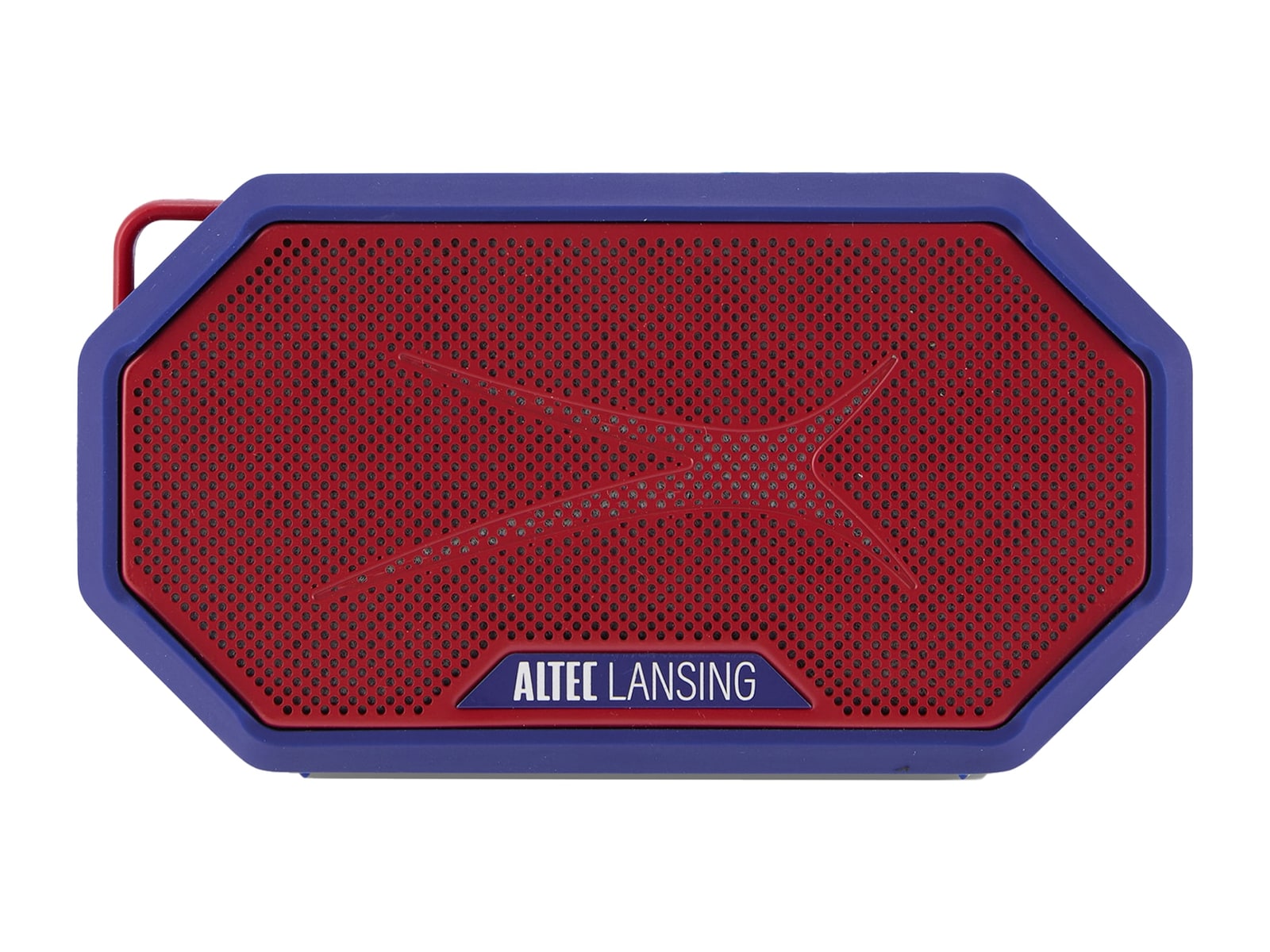 Altec Lansing - HydraMini 2.0 Bluetooth Portable Speakers - Blue/Red