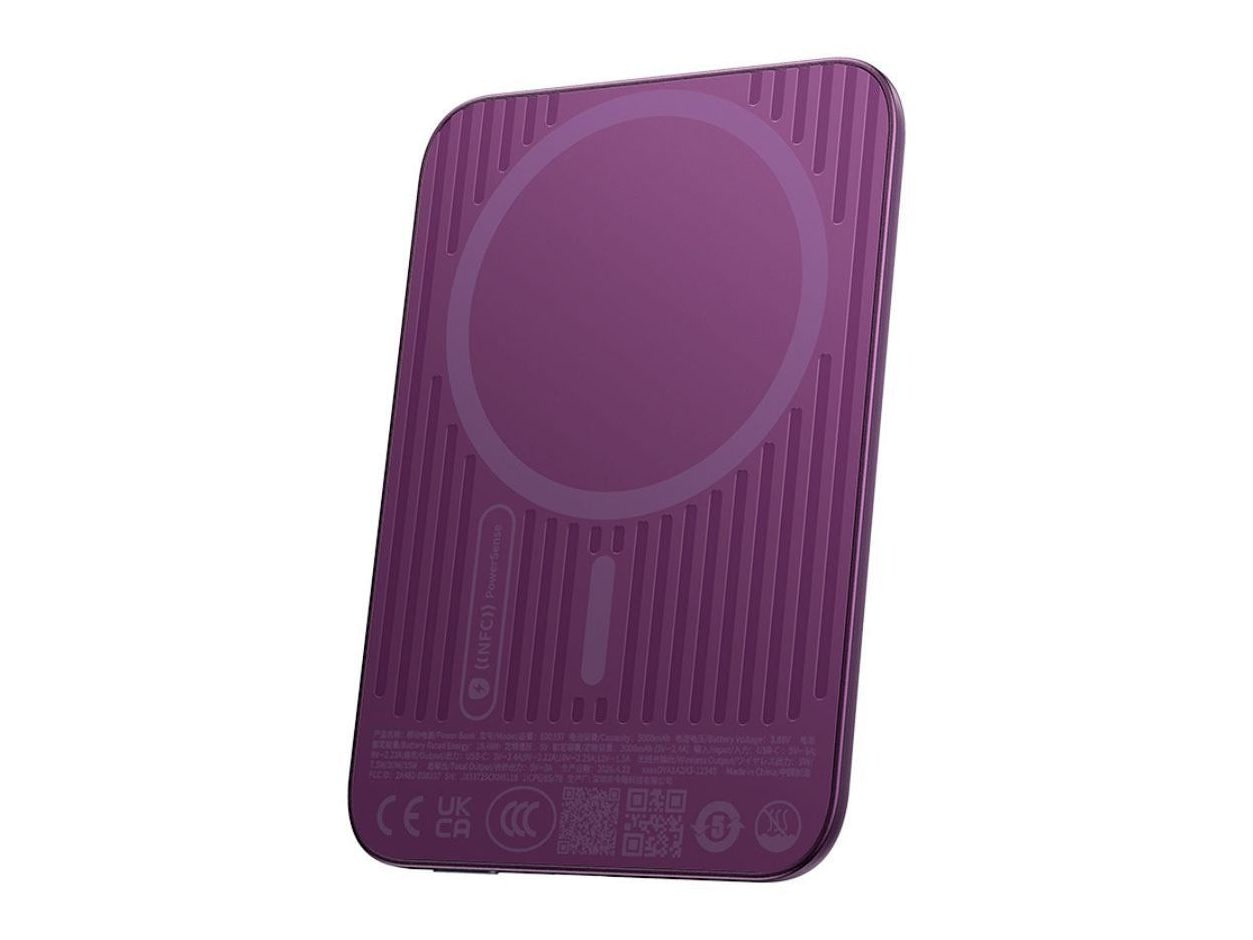 Baseus - PicoGo Air AM71 3C Magnetic 5000 mAh Dark Cherry Power Banks