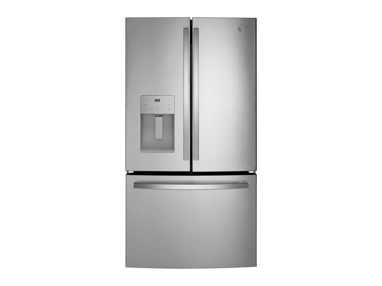 GE Appliances - GYE21JYMFS 36 in. 20.6 Cu. Ft. French Door Counter Depth Refrigerators