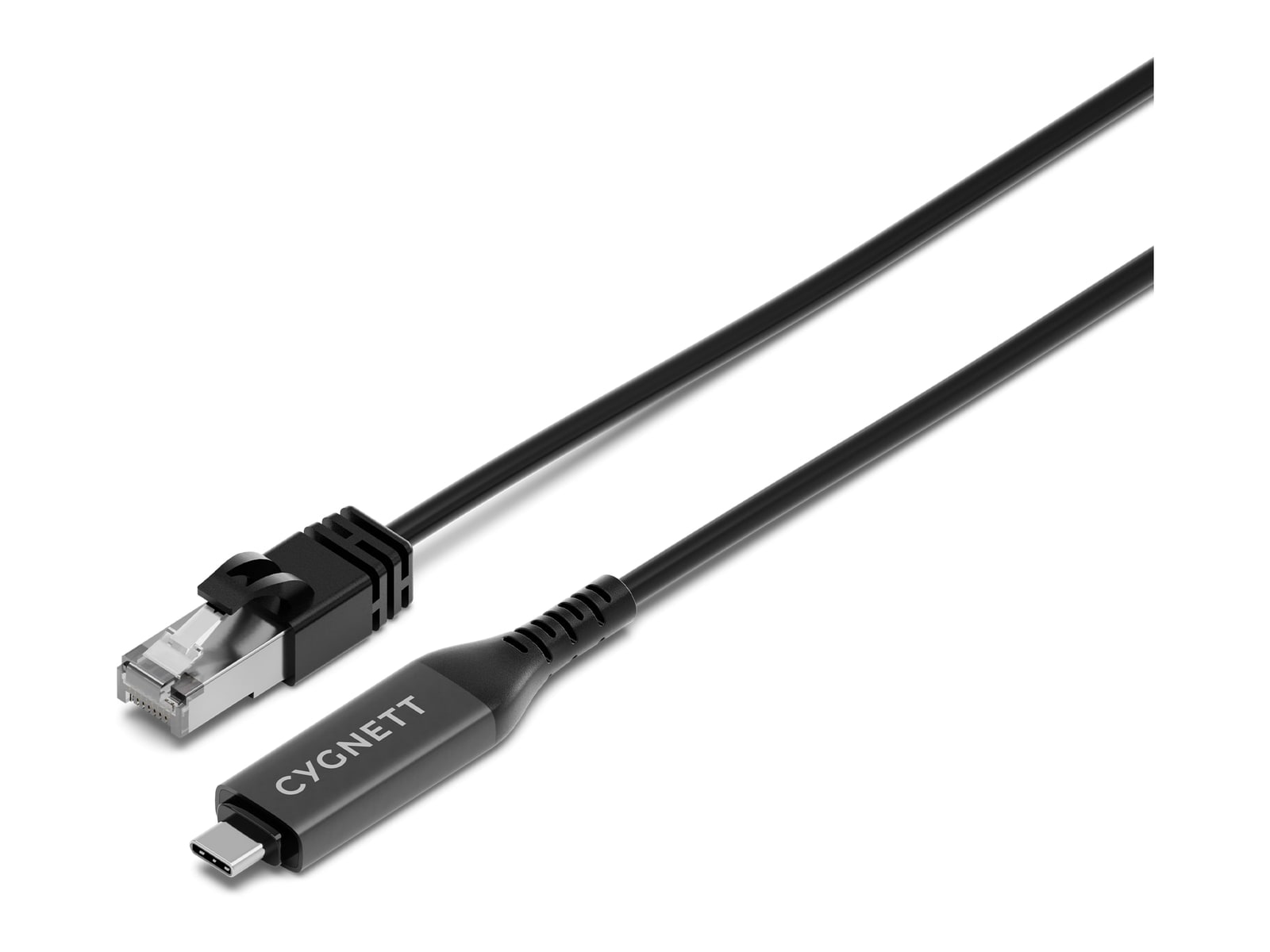 Cygnett - Unite USB-C to RJ45 Gigabit Ethernet Cable - 5M - Black Ethernet Cables