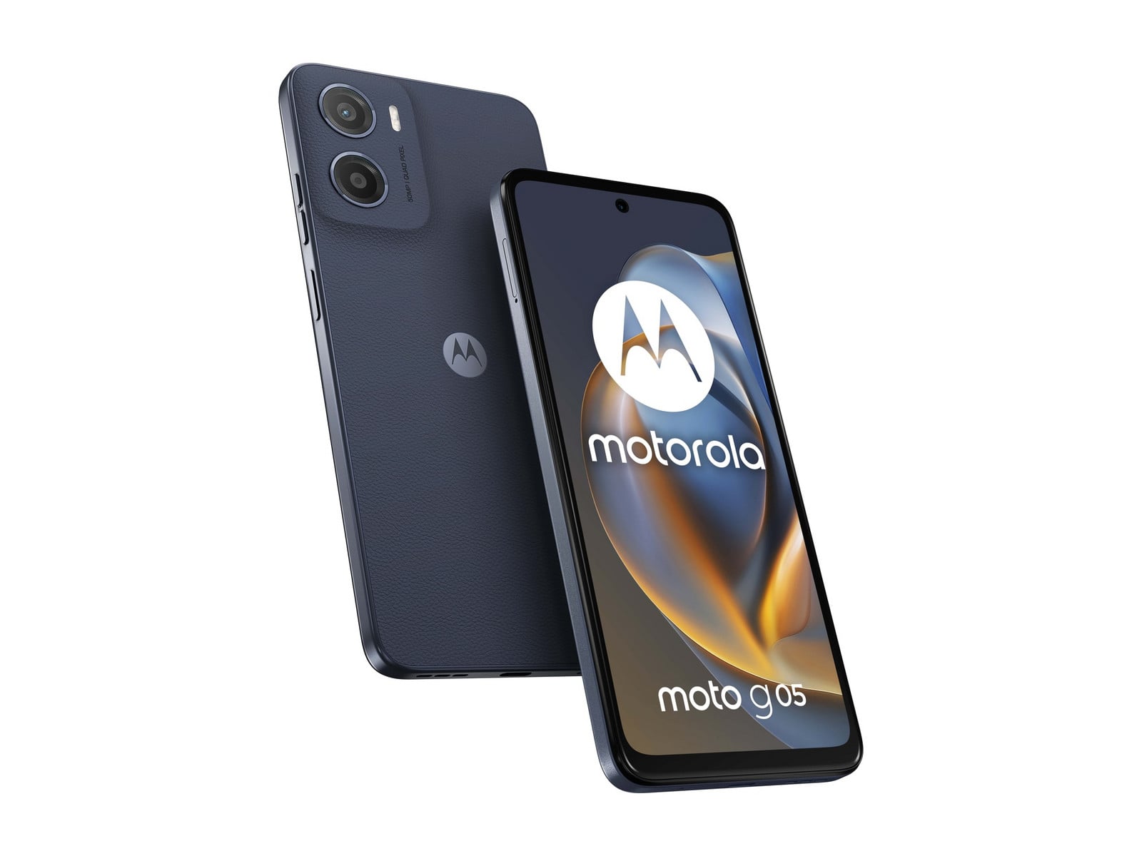 Motorola - Moto G05 4G LTE 256GB - Blue