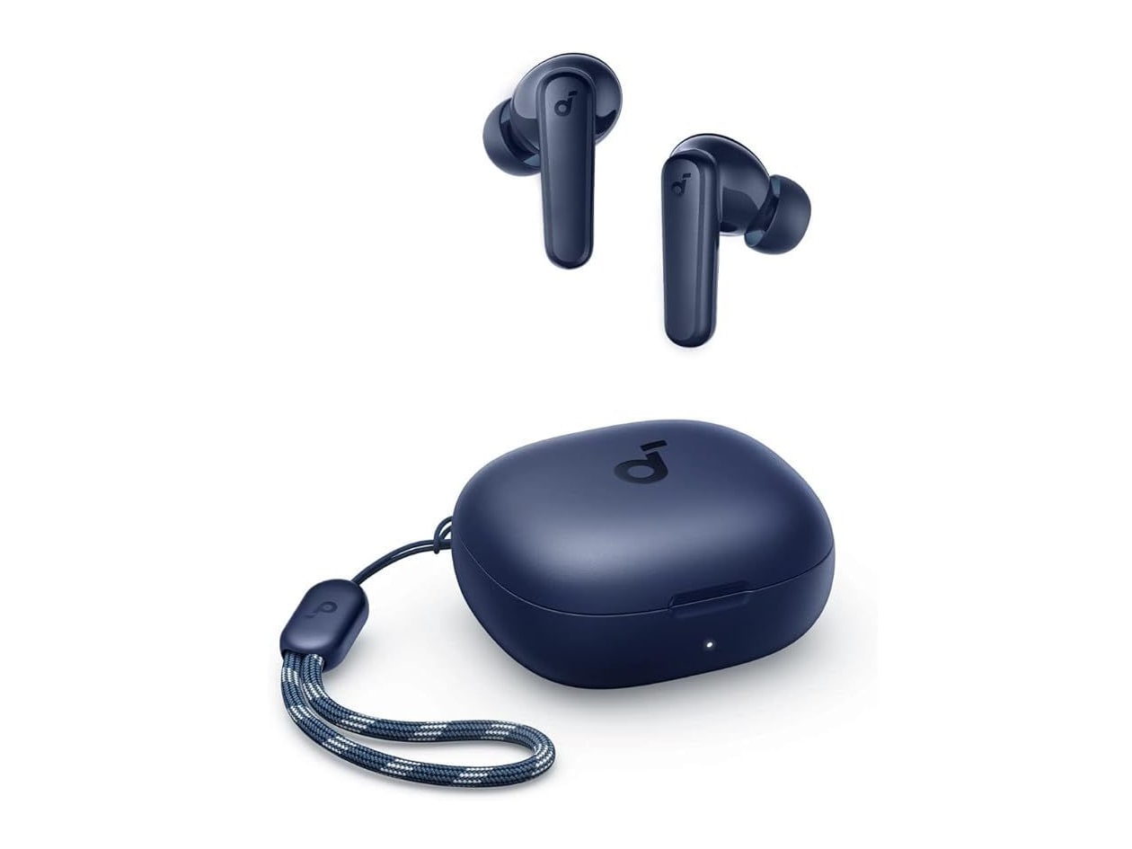 Soundcore - P20i Bluetooth True Wireless Earbuds - Navy Blue