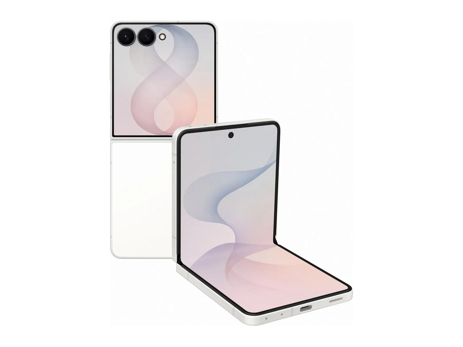 Samsung - Galaxy Z Flip8 5G 256GB - Cream