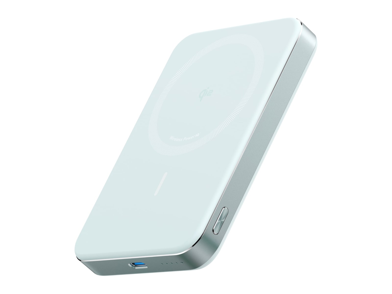 Anker - MagGo Power Bank (10K, Slim) Teal Oasis Power Banks