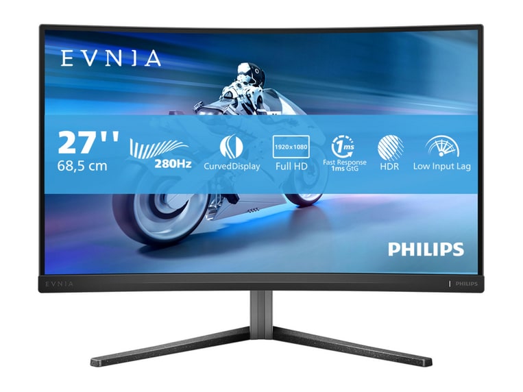 Philips - 27" 27M2C5200W Full HD 280Hz Gaming Monitors (EU)