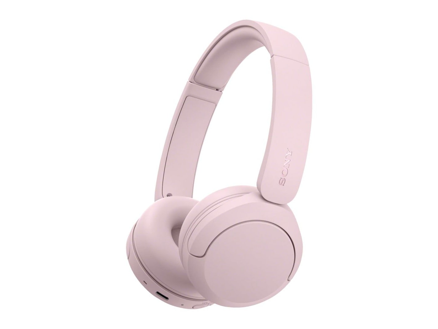 Sony - WH-CH535 Bluetooth On-Ear Headphones - Pink