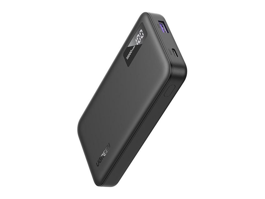 UGREEN - Two-Way Fast Charging 10000mAh 22.5W Digital Display Black Power Banks