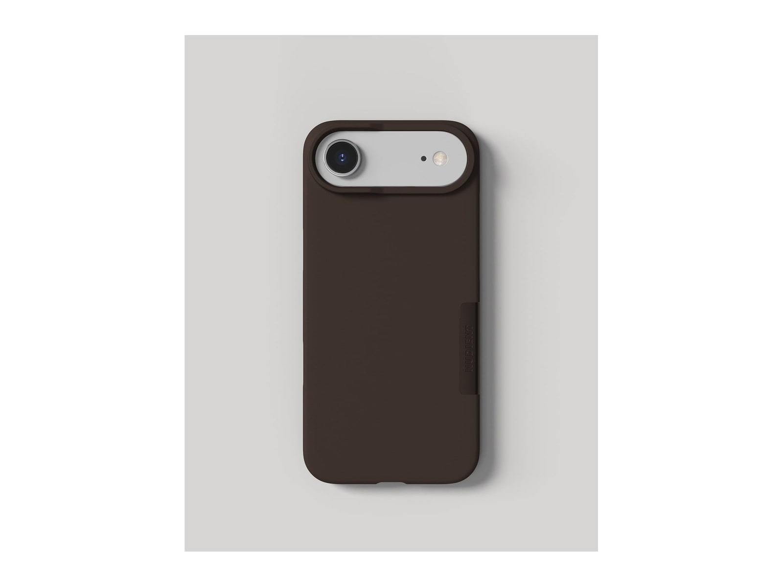Nudient - Thin Case without MagSafe for iPhone Air - Dark Brown