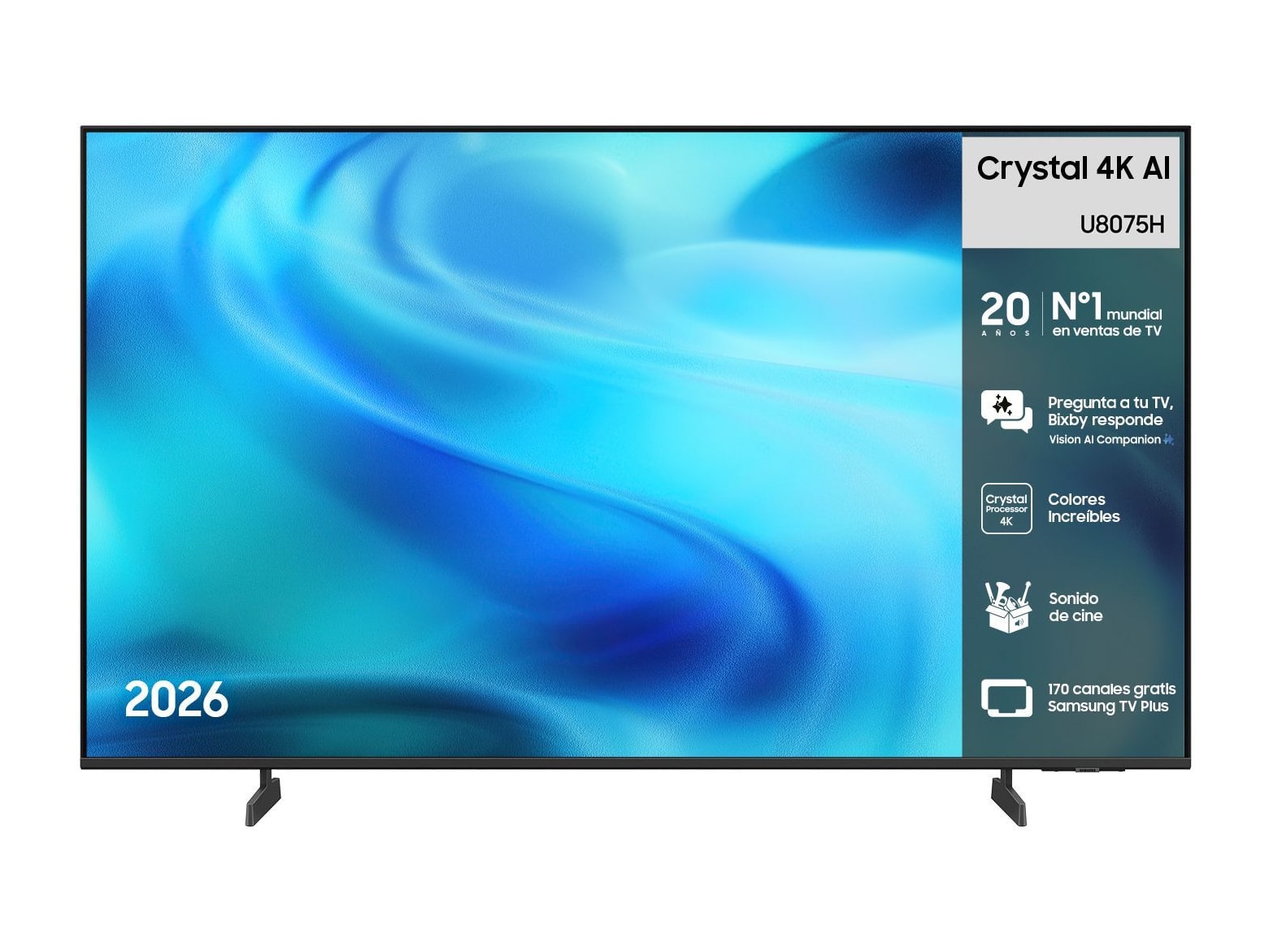 Samsung - Crystal UHD U8075 43 inch 4K/8K TVs