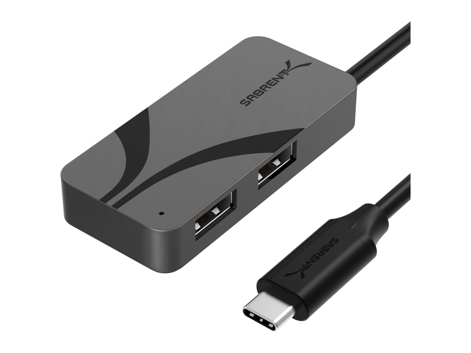 Sabrent - USB-C 3-Port Hub USB-C USB Hubs