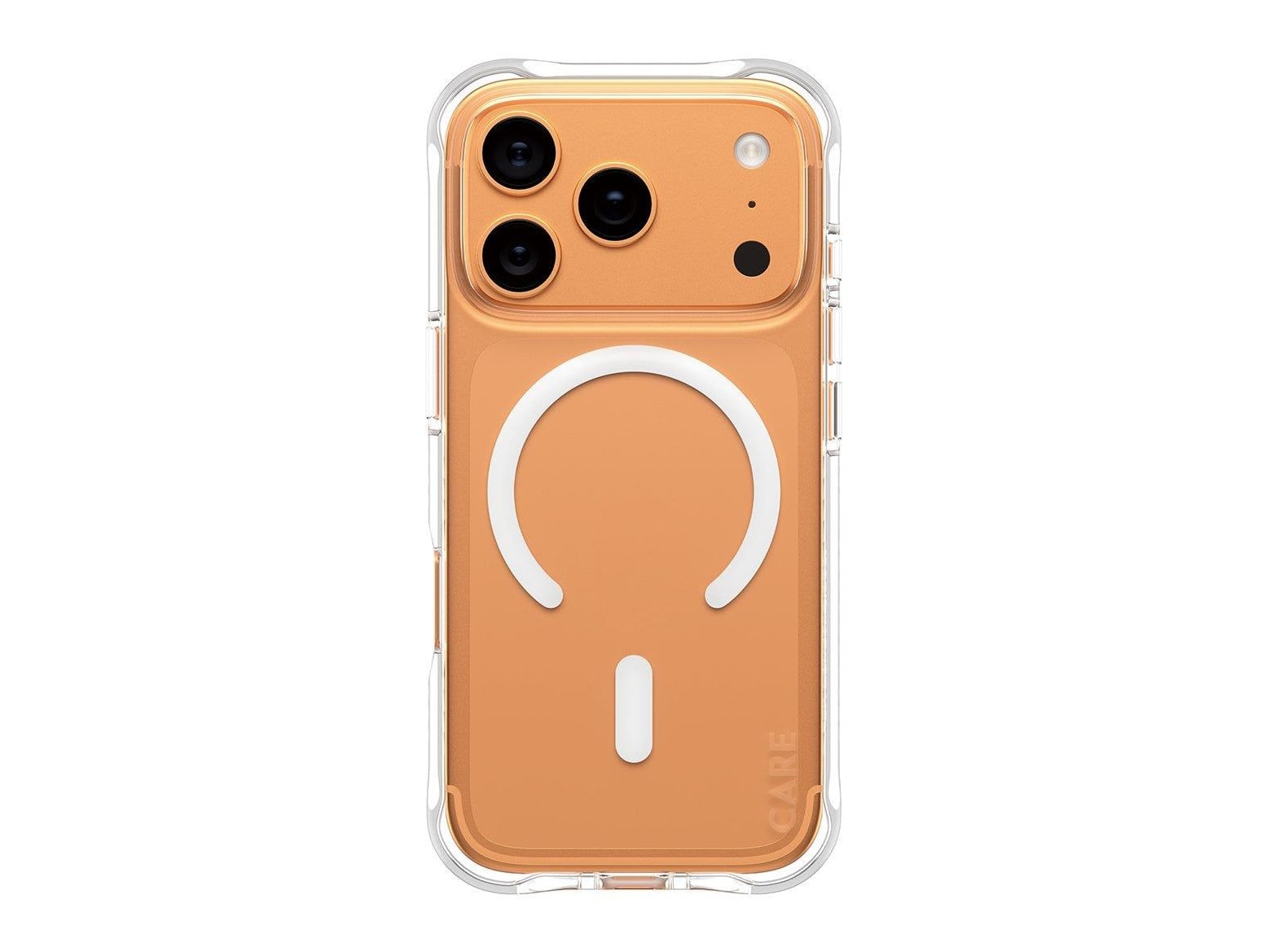 PanzerGlass - CARE Samba Case Transparent w. White MagSafe iPhone 17 Pro