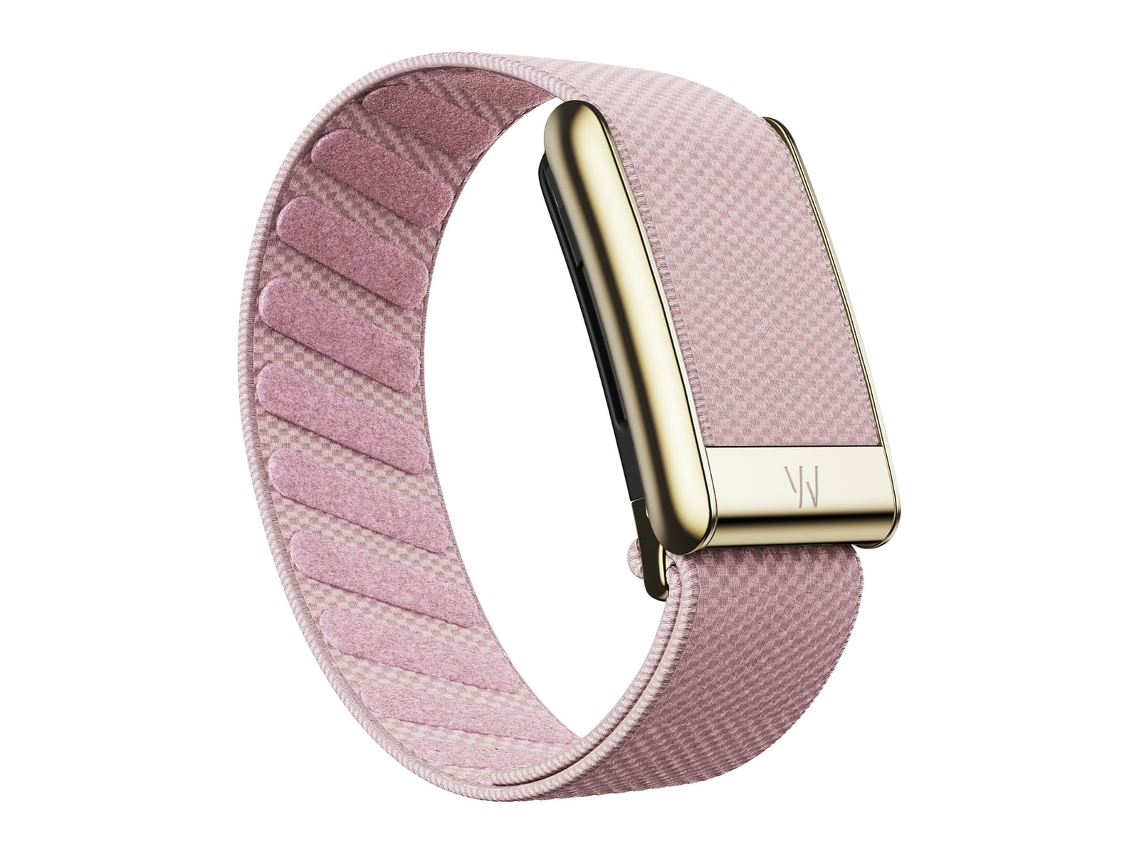 WHOOP - 5.0 SuperKnit Luxe Band Watch Bands - Blush with Gold
