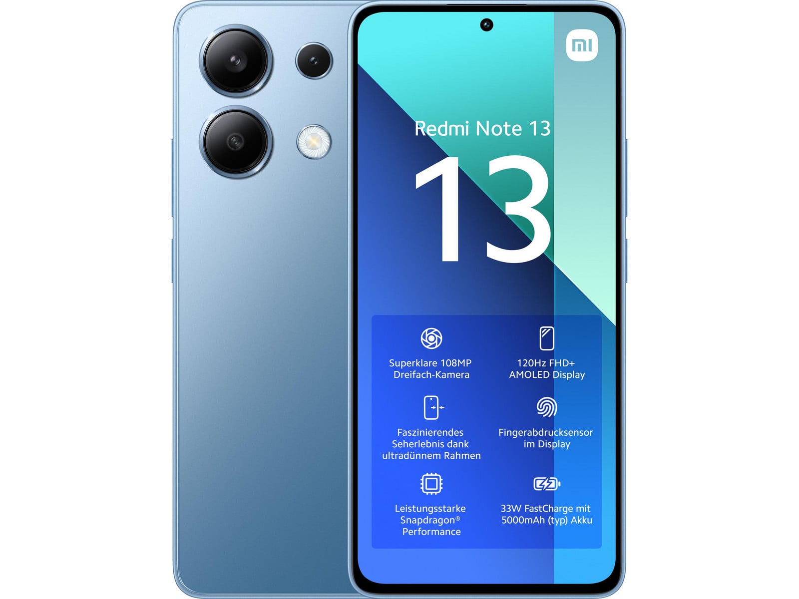 Redmi - Note 13 128GB - Ice Blue