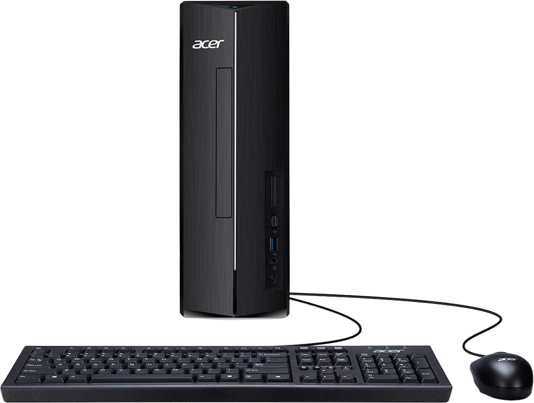 Acer - Aspire XC-1715 - AMD Ryzen 5 40 Series chip - 8GB Memory - 512GB SSD - Black