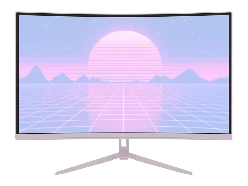 Pixio - 27" PXC278 Wave QHD 180Hz Curved Monitors - Pink