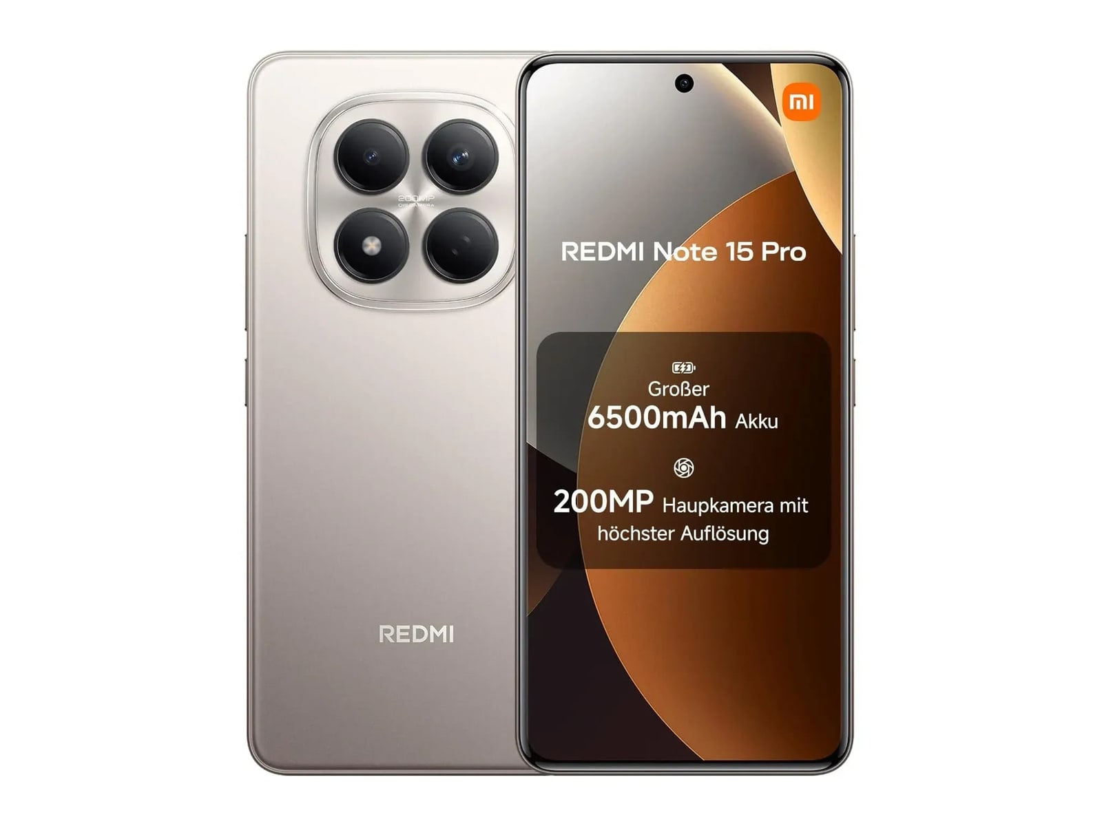 Redmi - Note 15 Pro 4G 512GB - Titanium (AU)