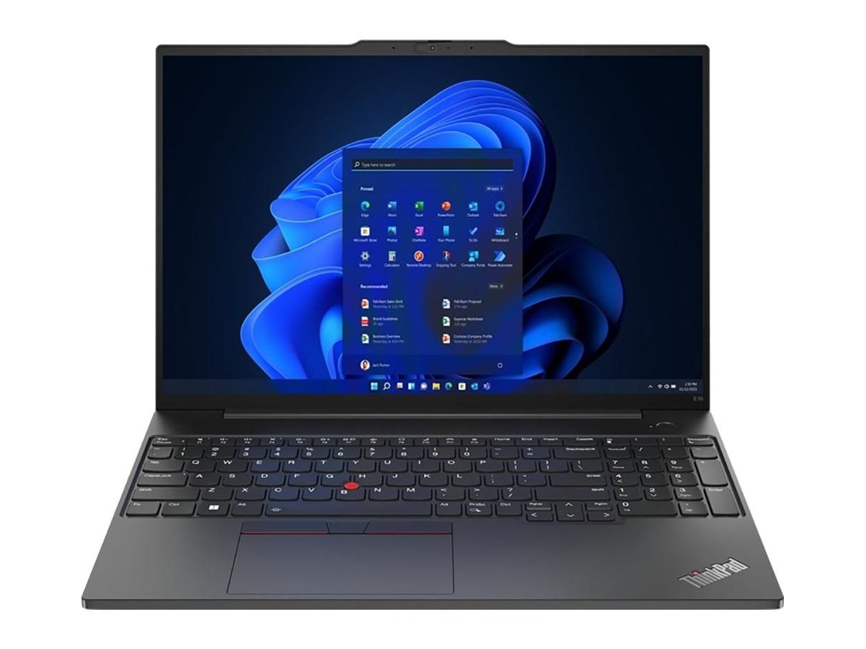 Lenovo - ThinkPad E16 Gen 1 (Intel) 16" - Intel Core i5-1335U chip - 16GB Memory - 256GB SSD - Black