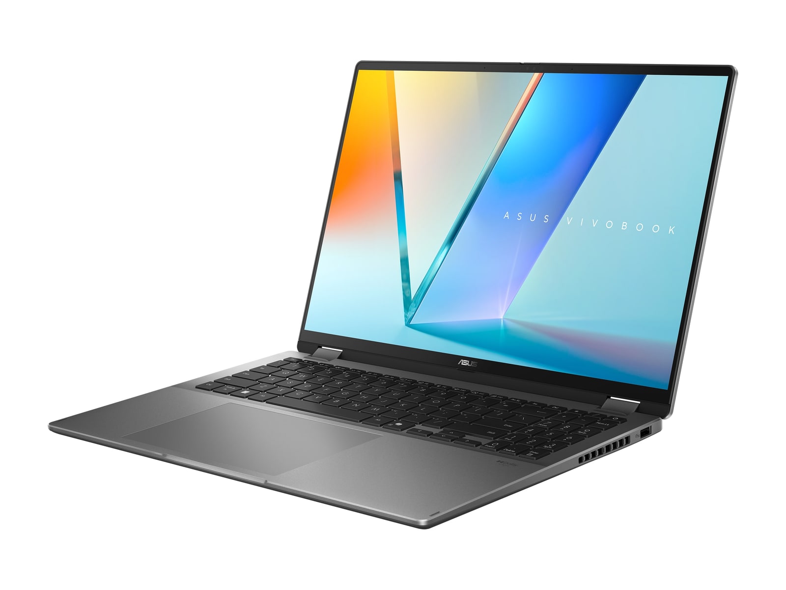 ASUS - Vivobook 16 Flip 16" - Intel Core Ultra 7 258V chip - 32GB Memory - 1TB SSD - Matte Gray